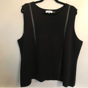 Calvin Klein Black Top Size 2X